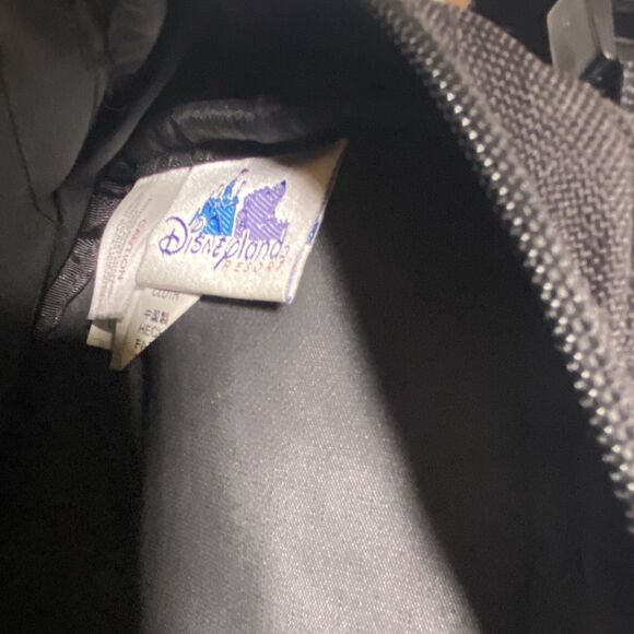 Disneyland 50th Anniversary Fanny Pack Waist Bag Mickey Mouse Black Disney Parks - Picture 3 of 3